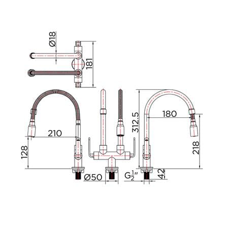 ก๊อกซิงค์ KARAT FAUCET KF-66-550-50 สีโครม_1