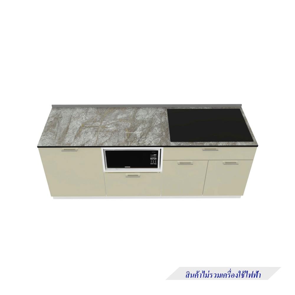 ครัวไม้สำเร็จ STARMARK CONTE BASE_H_L_NS 211 ซม.