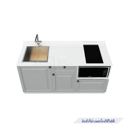 ครัวไม้สำเร็จ STARMARK ALICE BASE L 166 ซม._2