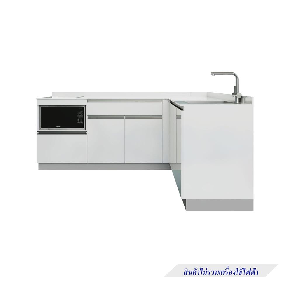 ครัวไม้สำเร็จ STARMARK BLANCE BASE_L_R 220 ซม.