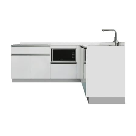ครัวไม้สำเร็จ STARMARK BLANCE BASE_L_H_R 220 ซม.