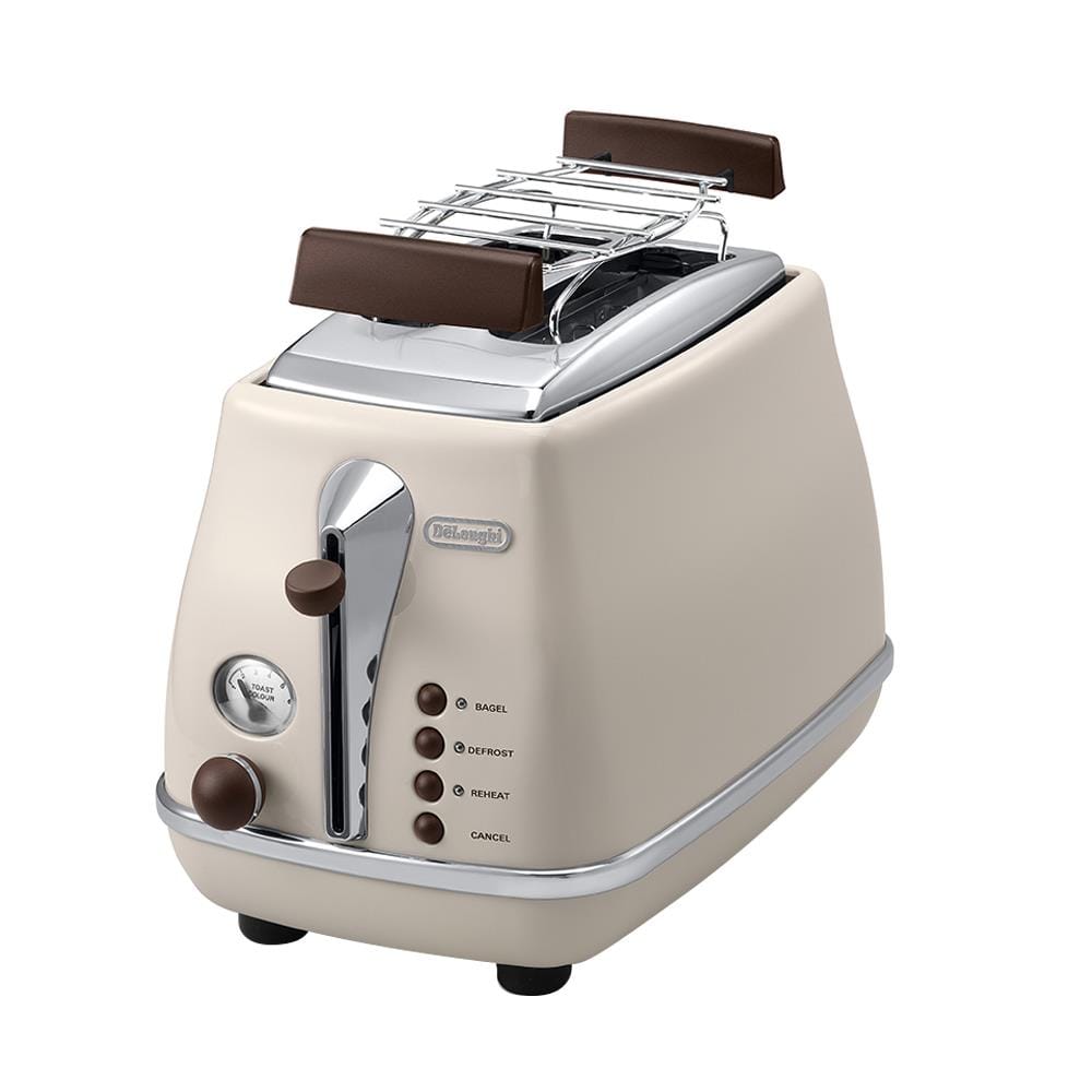 เครื่องปิ้งขนมปัง DELONGHI CTOV2103 สีครีม