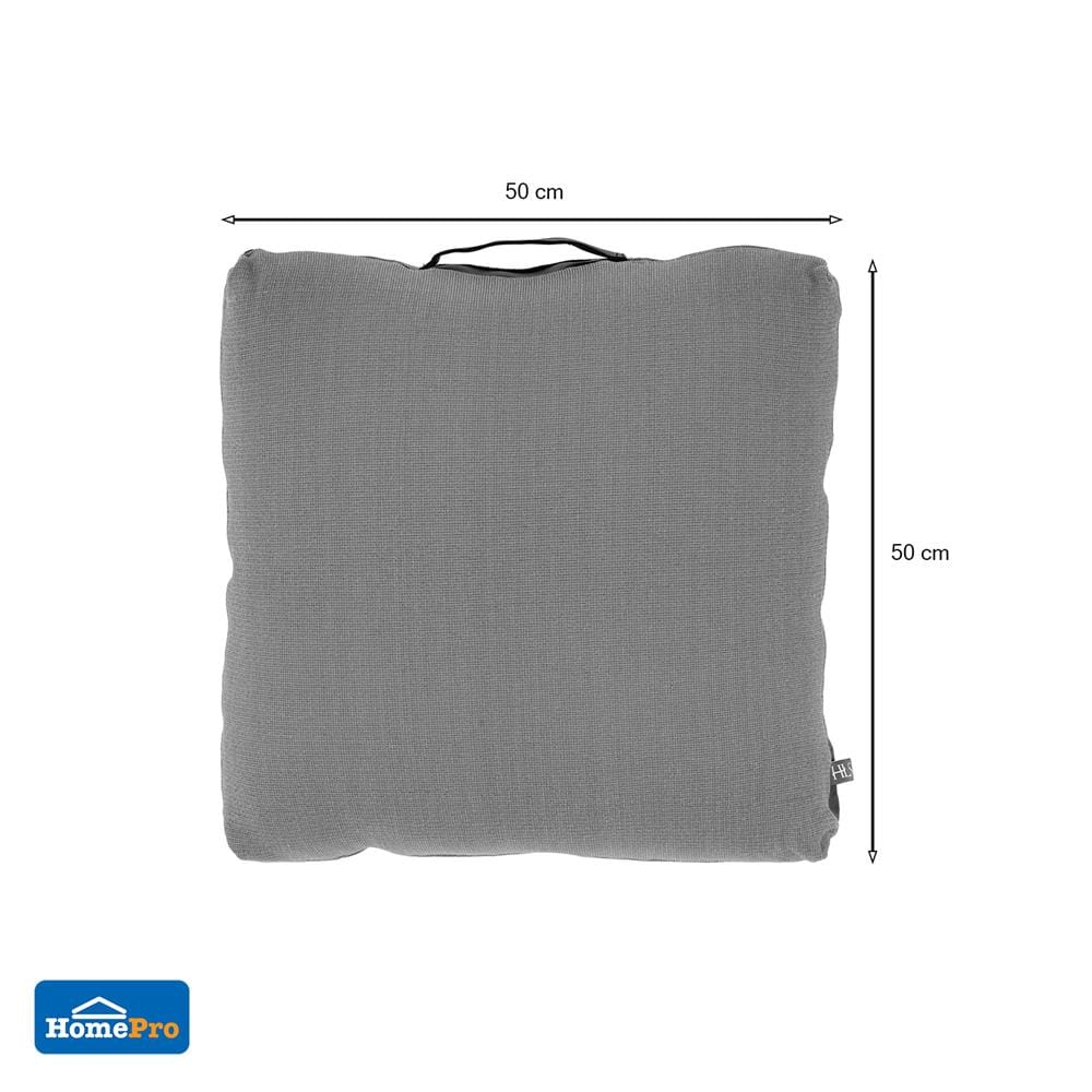 เบาะรองนั่ง HOME LIVING STYLE RUSTIC 20X20 นิ้ว สีเทา