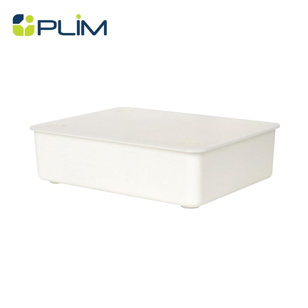 กล่องจัดเก็บกางเกงชั้นใน PLIM SIZE L สีขาว