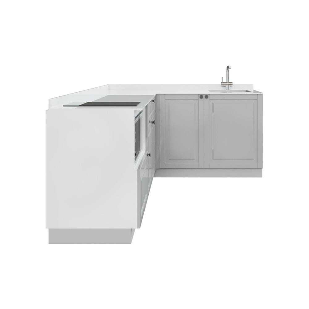 ครัวไม้สำเร็จ STARMARK ALICE_BASE_L_R 220 ซม.