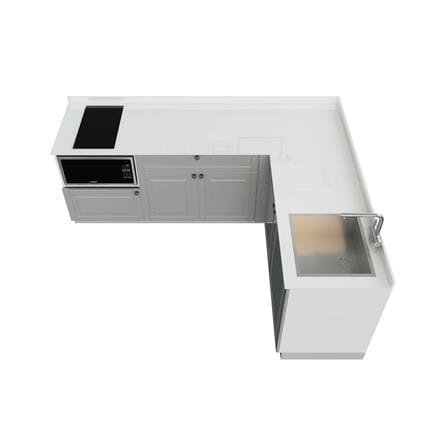 ครัวไม้สำเร็จ STARMARK ALICE_BASE_L_R 220 ซม._2
