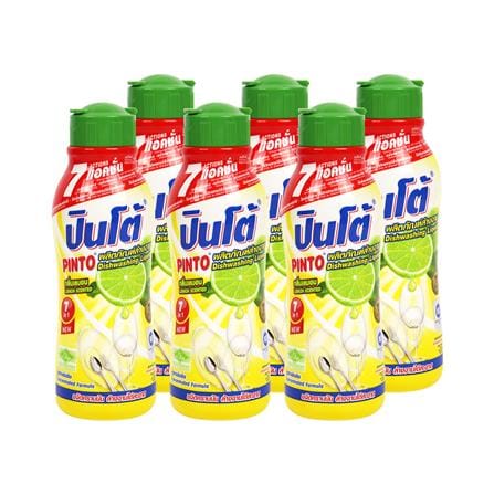 น้ำยาล้างจาน PINTO กลิ่น LEMON 170 มล. แพ็ก 6 ชิ้น_0