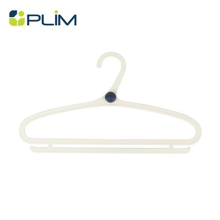 ไม้แขวนเสื้อ PLIM S0410W สีขาว แพ็ก 4 ชิ้น_0