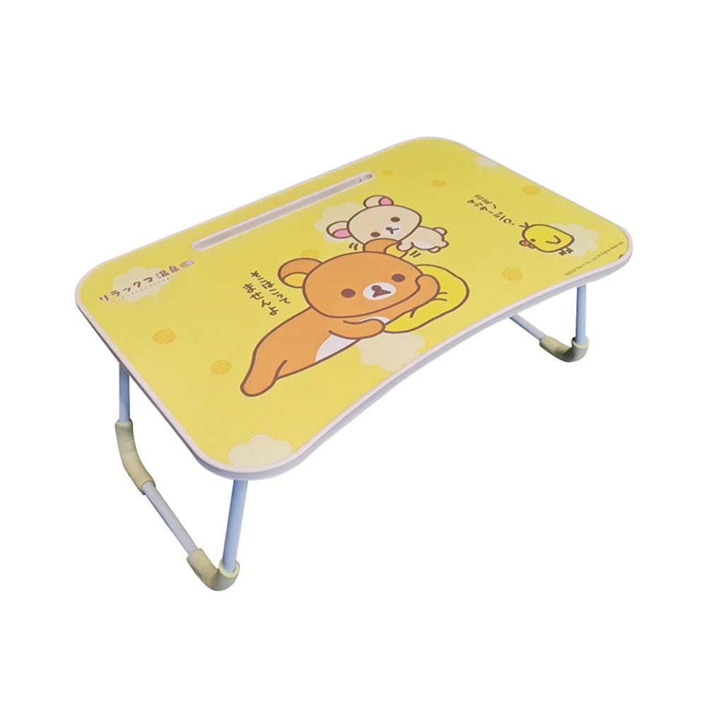 โต๊ะวางแล็ปท็อป VINTAGE ลาย RILAKKUMA สีเหลือง
