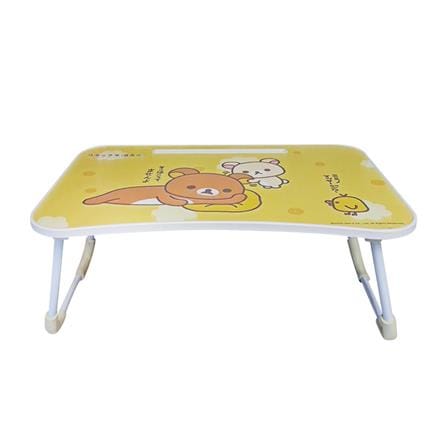 โต๊ะวางแล็ปท็อป VINTAGE ลาย RILAKKUMA สีเหลือง_1