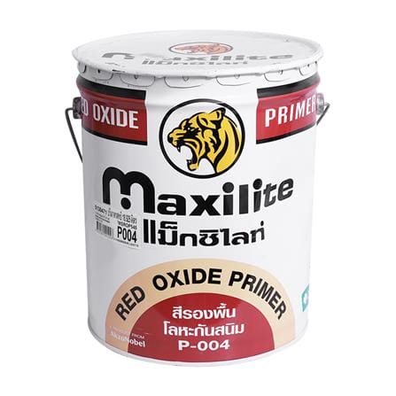 สีรองพื้นกันสนิม DULUX MAXILITE RED OXIDE P-004 สีแดง 5 แกลลอน_0