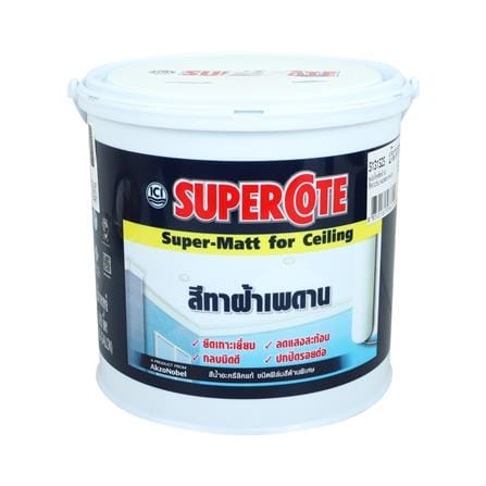สีน้ำทาฝ้า DULUX SUPERCOTE 120 ด้าน 1 แกลลอน_0