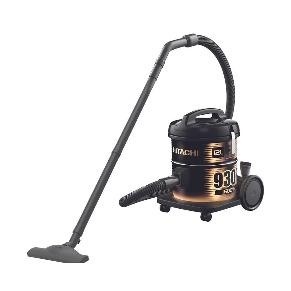 เครื่องดูดฝุ่นแบบกล่อง HITACHI CV-930F สีดำ