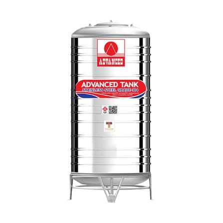 ถังเก็บน้ำสเตนเลส ก้นนูนทรงสูงพิเศษ ADVANCED AVH 1250 ลิตร_1