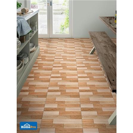 กระเบื้องพื้น 18x18 ซม. TARA บอสโซ่ วู๊ด น้ำตาล EXC PM 1 ตร.ม._1