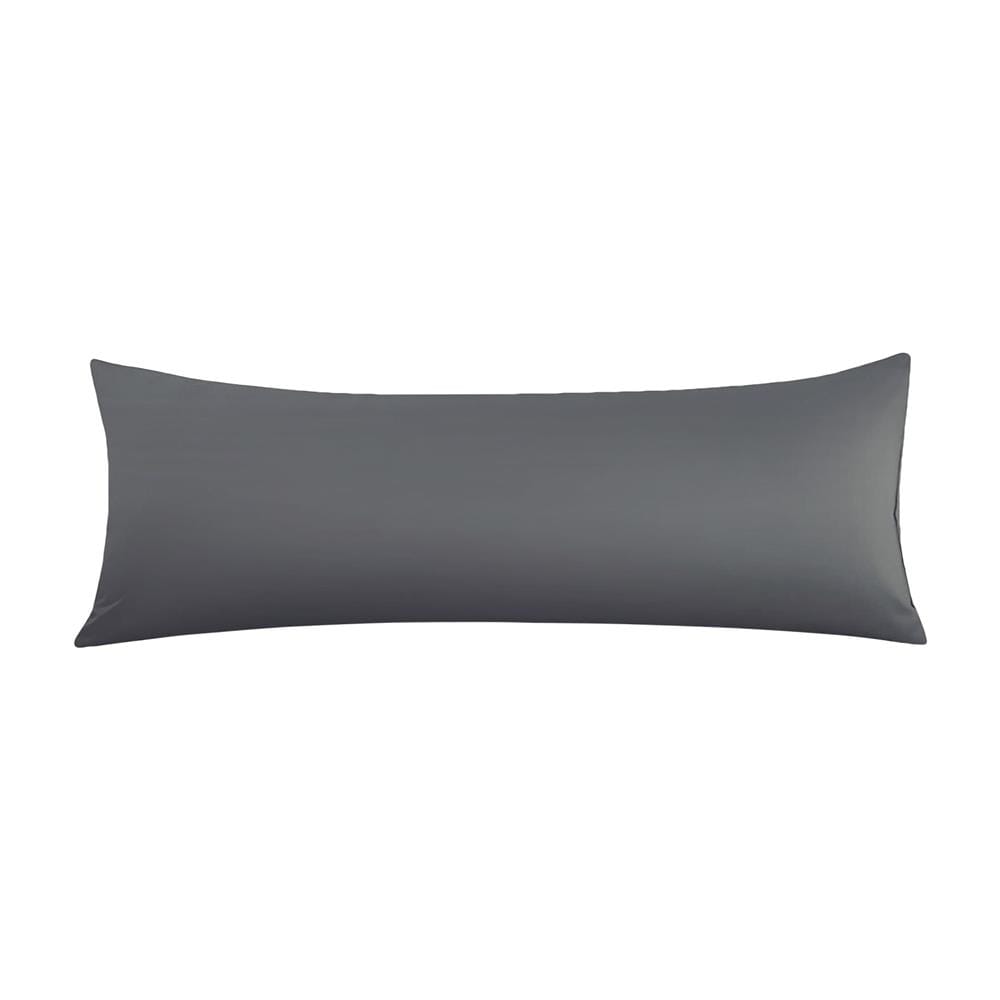 ปลอกหมอน BODY BED CLIP MICROTEX สีเทา