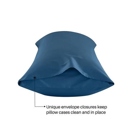 ปลอกหมอน BODY BED CLIP MICROTEX สี GREY BLUE_1