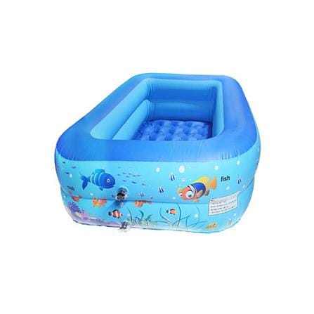 สระน้ำเป่าลมลายปลา FLOAT ME SUMMER 110 ซม. สีฟ้า
