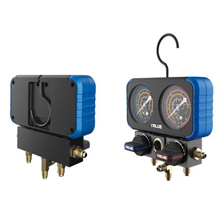 เกจ์วัดน้ำยา R22 พร้อมสาย VALUE VRM2-B-0501_3