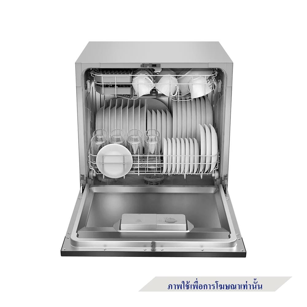 เครื่องล้างจานตั้งโต๊ะ TOSHIBA DW-08T1(S)-TH