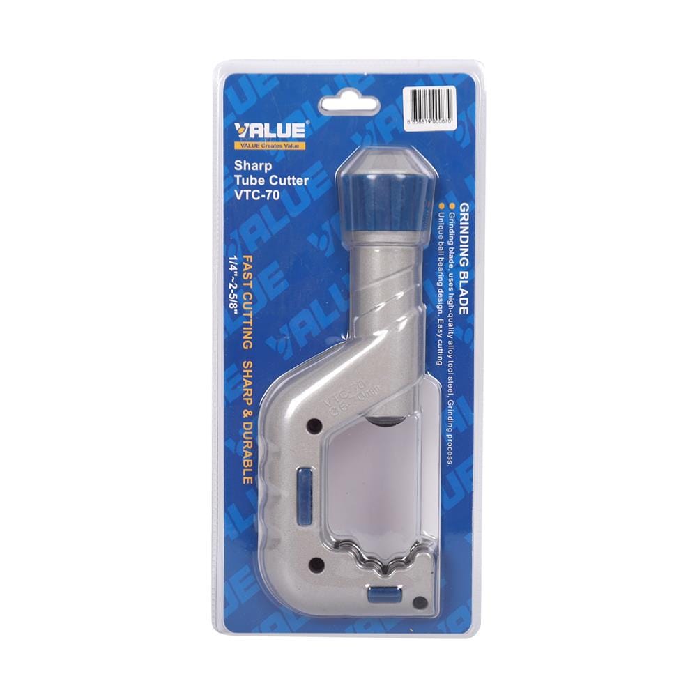 คัตเตอร์ตัดท่อ VALUE VTC-70 1/4-2-5/8 นิ้ว (6-67 มม.)