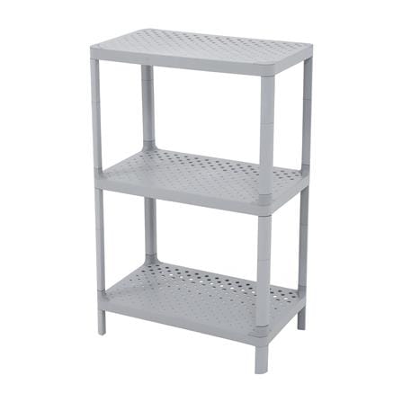 ชั้นวางของ 3 ชั้น STACKO MONO 50x30x81 ซม. สีเทา