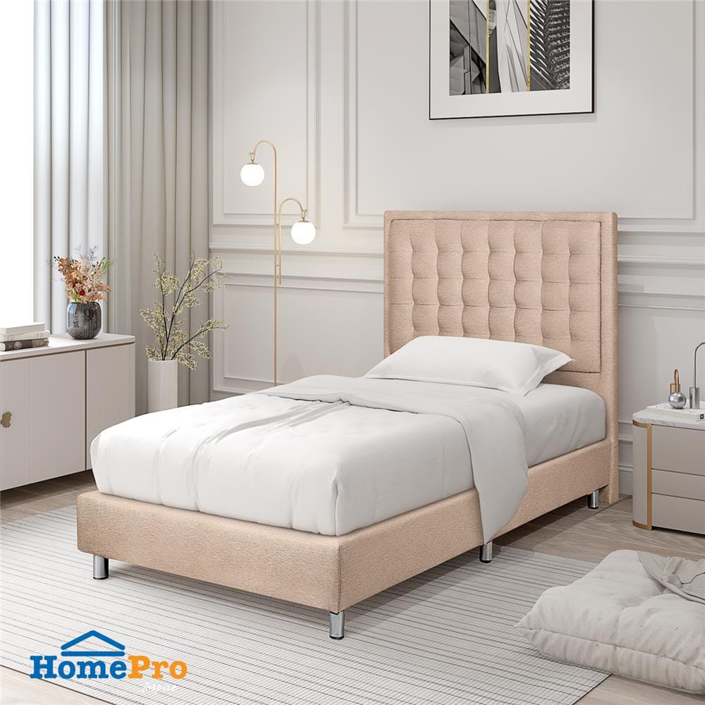 ฐานรองหัวเตียง 3.5 ฟุต HOME LIVING STYLE TOAST สีครีม