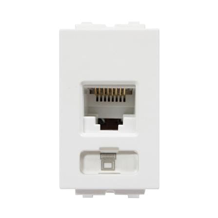 เต้ารับคอมพิวเตอร์ ELECKTA BASIC CAT 6 สีขาว