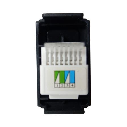 เต้ารับโทรศัพท์ ELECKTA BASIC 6P/4C RJ11 สีดำ_2