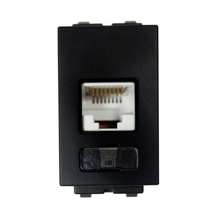 เต้ารับคอมพิวเตอร์ ELECKTA BASIC CAT 6 สีดำ