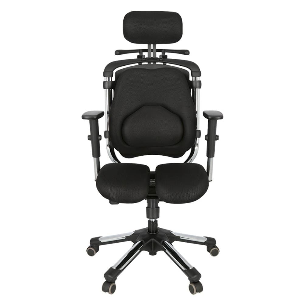 เก้าอี้เพื่อสุขภาพ HARA CHAIR ZENON-LB สีดำ