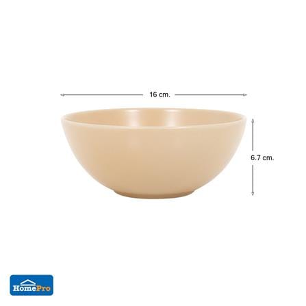 ชามเซรามิก 6.5 นิ้ว KECH LANZO BEIGE_6