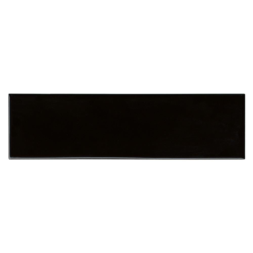 กระเบื้องผนังพอร์ซเลน 6x21.7 ซม. COTTO บราวากลอส แบล็ค