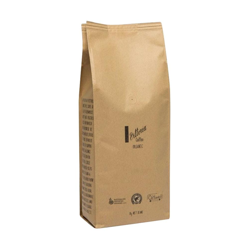 กาแฟคั่วเมล็ด VITTORIA COFFEE ออร์แกนิค 1 กิโลกรัม