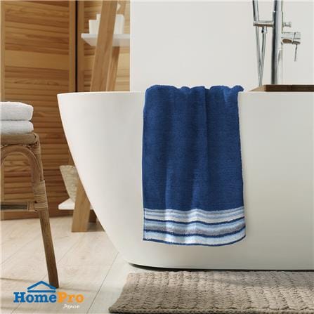 ผ้าขนหนู HOME LIVING STYLE SMITH 27X54 นิ้ว สี NAVY_4