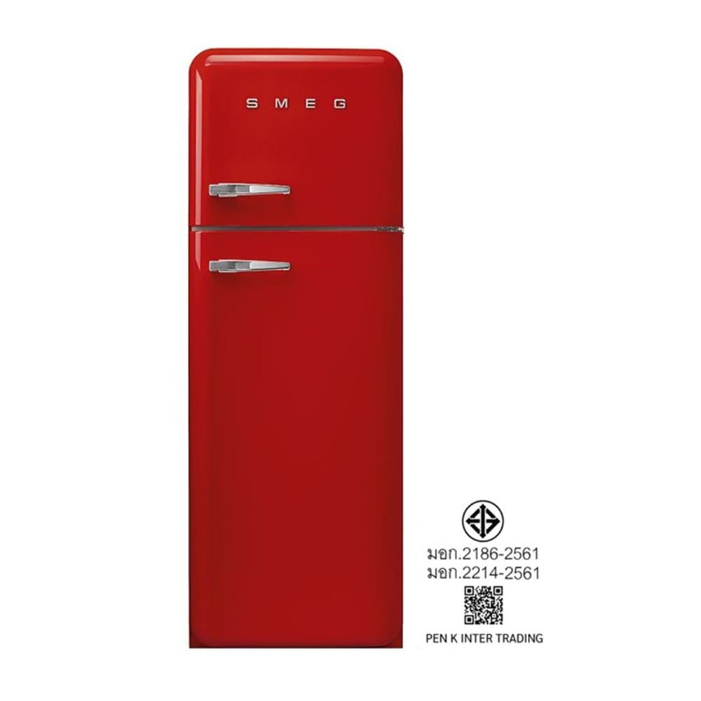 ตู้เย็น 2 ประตู SMEG FAB30RRD5 11.1 คิว สีแดง