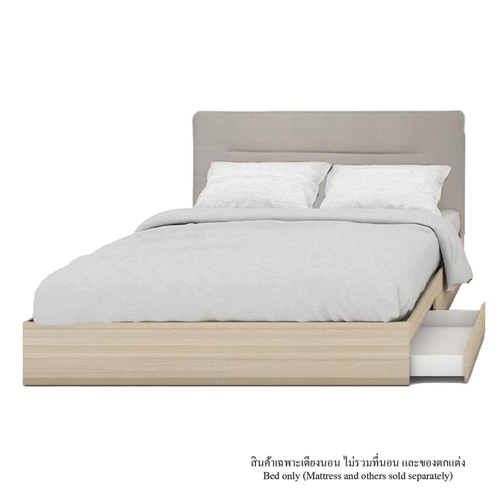 เตียง 6 ฟุต FURDINI PEARL สี PINE OAK