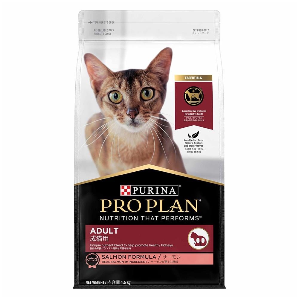 อาหารแมว PRO PLAN ADULT SALMON 1.5 กก.