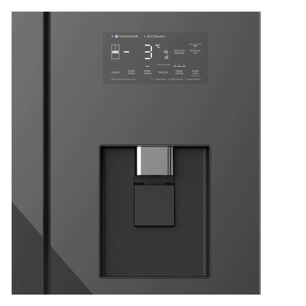 ตู้เย็น MULTI DOOR PANASONIC NR-YW590Y 19.1 คิว กระจกดำ อินเวอร์เตอร์