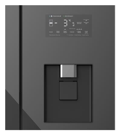 ตู้เย็น MULTI DOOR PANASONIC NR-YW590Y 19.1 คิว กระจกดำ อินเวอร์เตอร์_3