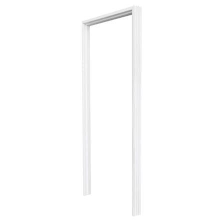 วงกบประตูไม้สังเคราะห์ WPC ECO-DOOR WR-100 80x200 ซม. สีขาว
