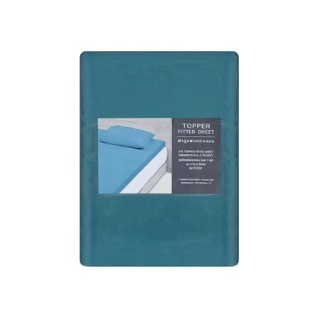 ชุดผ้าปู TOPPER 3 ฟุต 2 ชิ้น HOME LIVING STYLE FLOAT สีเขียว_3