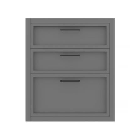 ตู้ลิ้นชัก CABIN COMO 54.5x65 ซม. สีเทา