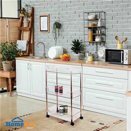 ชั้นวางของ 3 ชั้น มีล้อ KECH KLEAR 22.5x40.5x65 ซม._2
