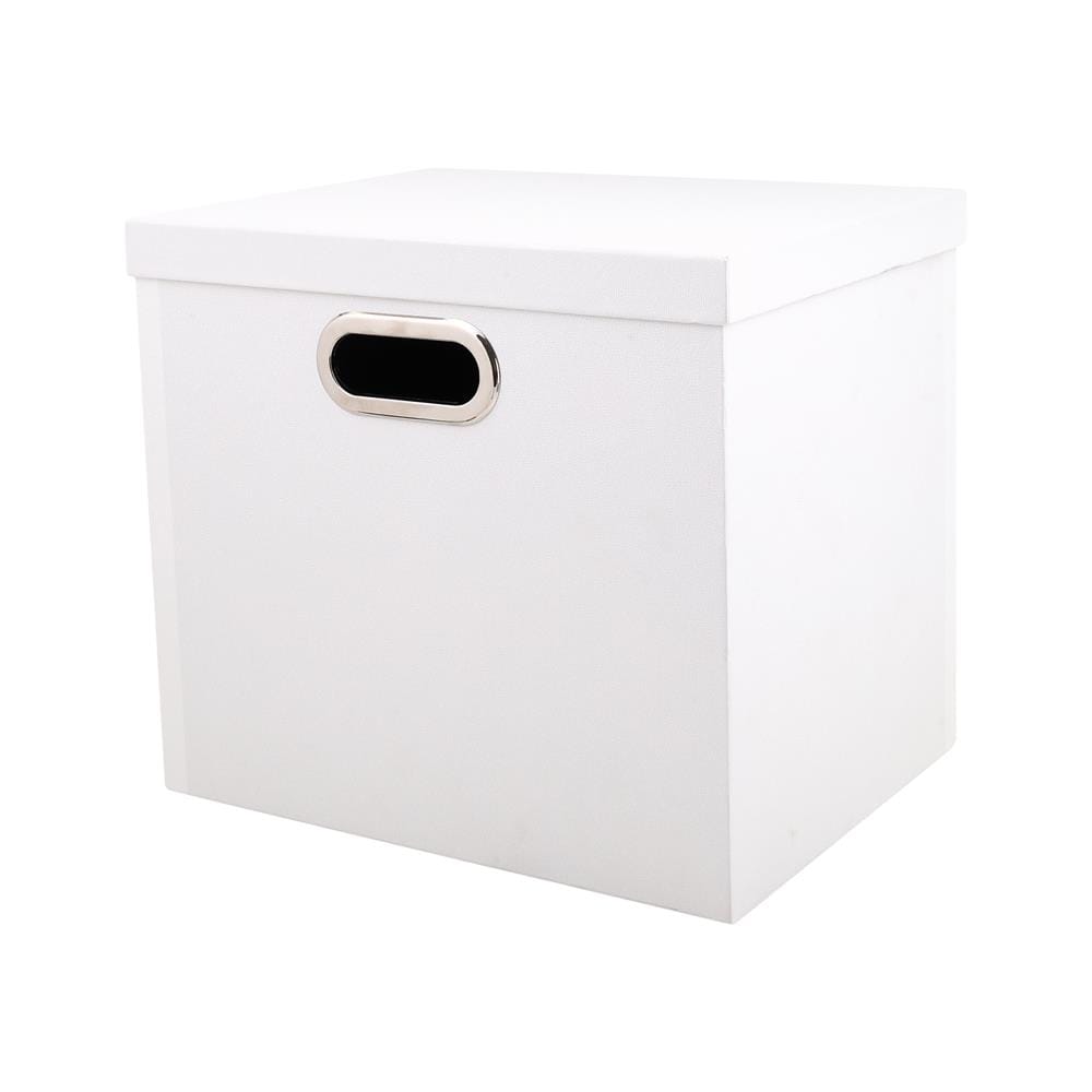 กล่องกระดาษ STACKO HOME 35X27X31 ซม. สีขาว