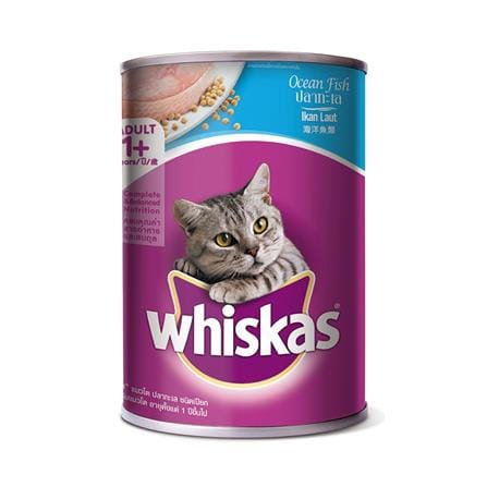 อาหารเปียกแมว WHISKAS ปลาทะเล 400 ก._0