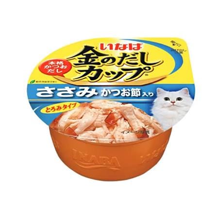 อาหารเปียกแมว INABA GRAVY CHICKEN FILLET AND KATSUOBUSHI 70 ก._0