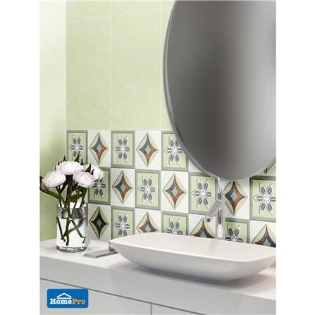 กระเบื้องผนัง 25x40 ซม. TARA พิโอนี่ มัลติคัลเลอร์_2
