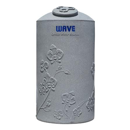 ถังเก็บน้ำ WAVE ORCHID SELECTED TANK 1000 ลิตร สีเทาดำ_1