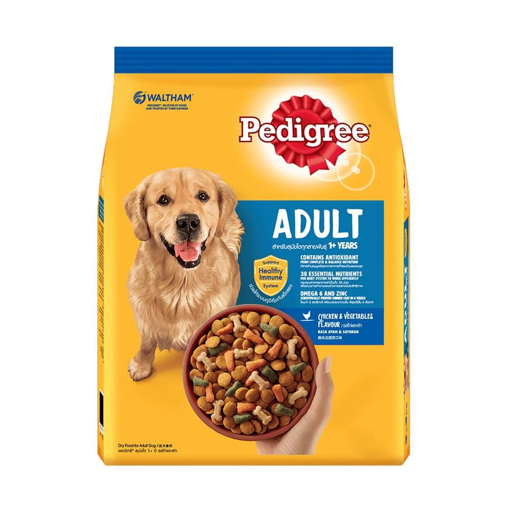 อาหารสุนัข PEDIGREE CHIKEN & VEGETABLES 1.5 กก.